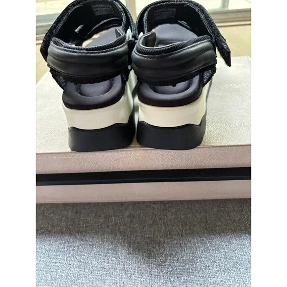 TEVA Women's Zamora Black Flatform Platform Foam Sandals US 8 Comfortable - Picture 3 of 8